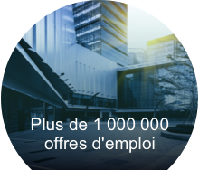 Bureau moderne représentant l'accès à plus de 1.000.000 offres d'emploi de cadres pour les cadres expérimentés.
