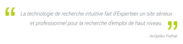 Expérience client d'un professionnel expérimenté qui partage sa réussite professionnelle.