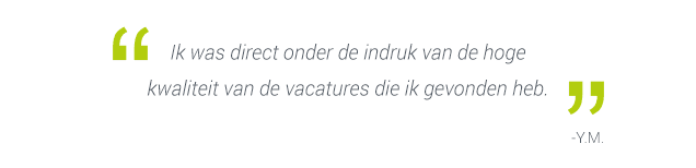Klantervaring van een ervaren professional die zijn succesverhaal deelt.